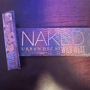 Urban Decay Naked Wild West Palette with Buxom Lip Gloss
